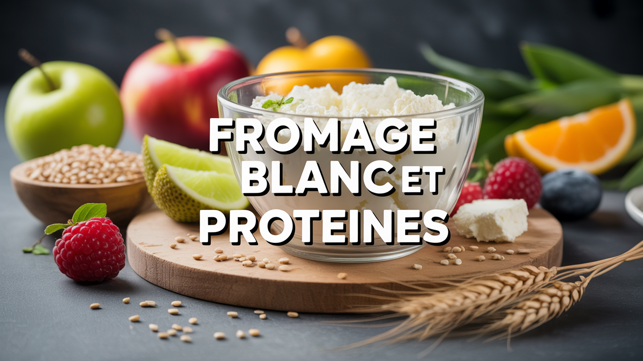 fromage blanc nature protéines collation saine