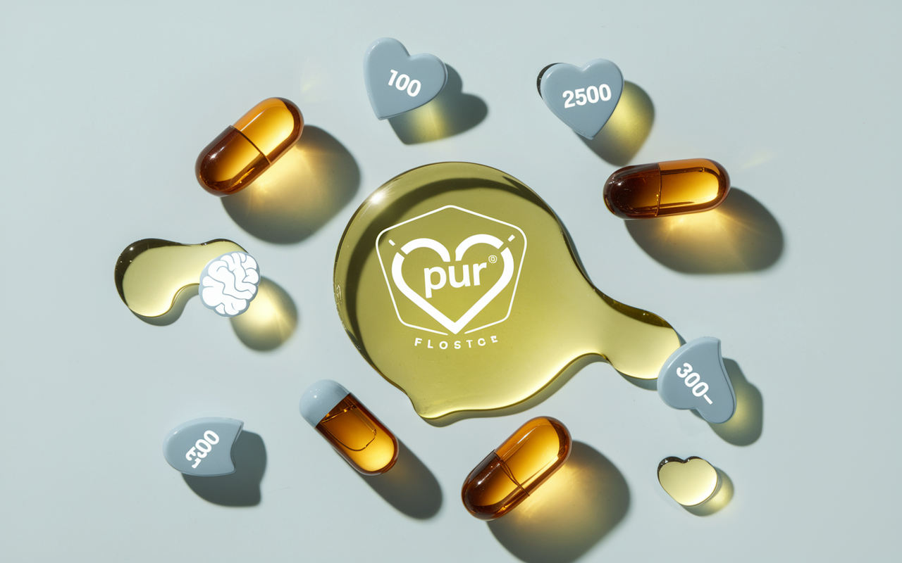 huile de poisson oméga-3 capsules bienfaits pureté infographie