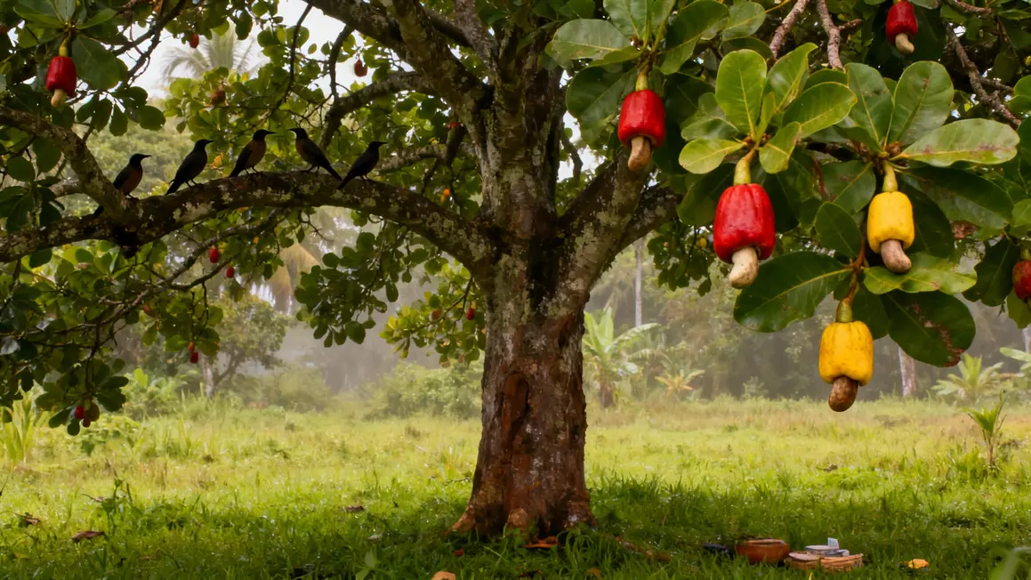 Fruit de cajou botanique, confusion, nutrition et usages pratiques — free download