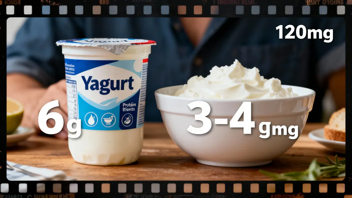 tableau comparaison nutrition fromage blanc yaourt