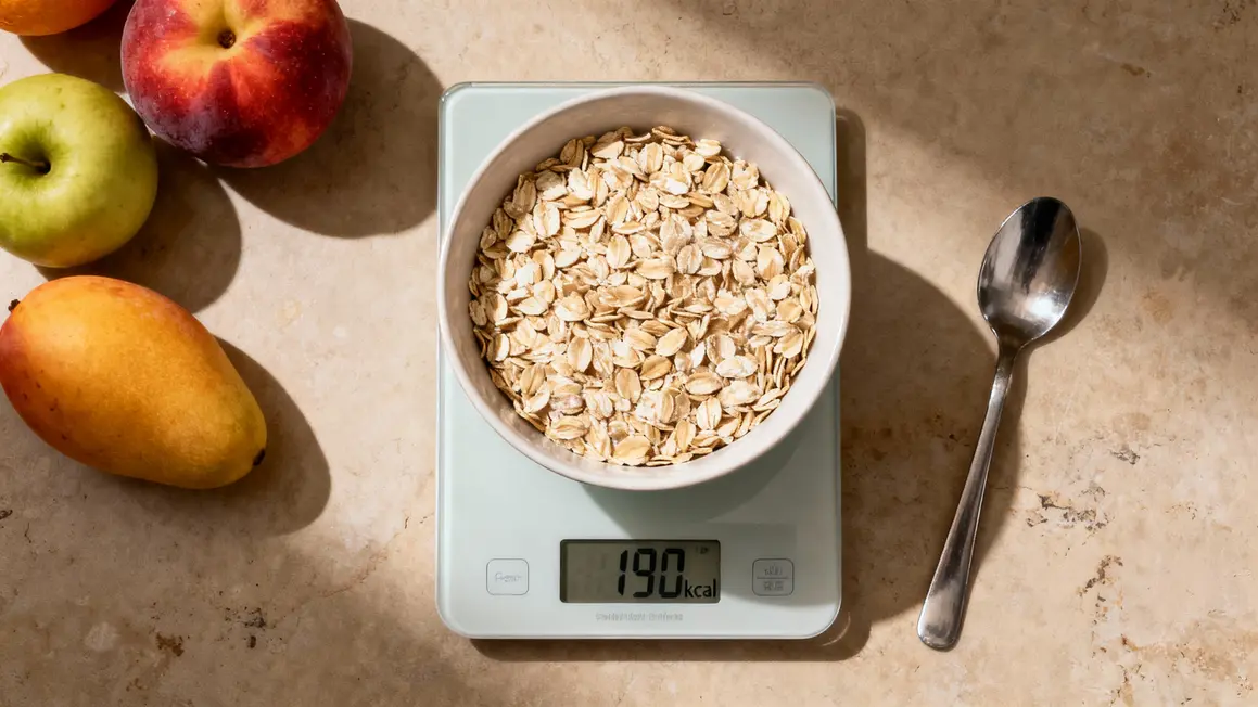Bol de flocons d’avoine 190 kcal balance