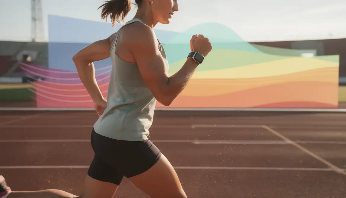 sportif montre connectee tableau frequence cardiaque zones