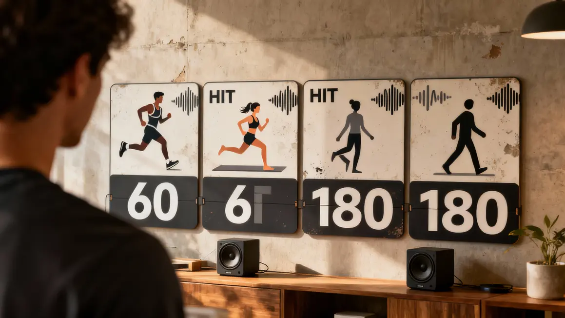 BPM musique type sport tableau optimisation