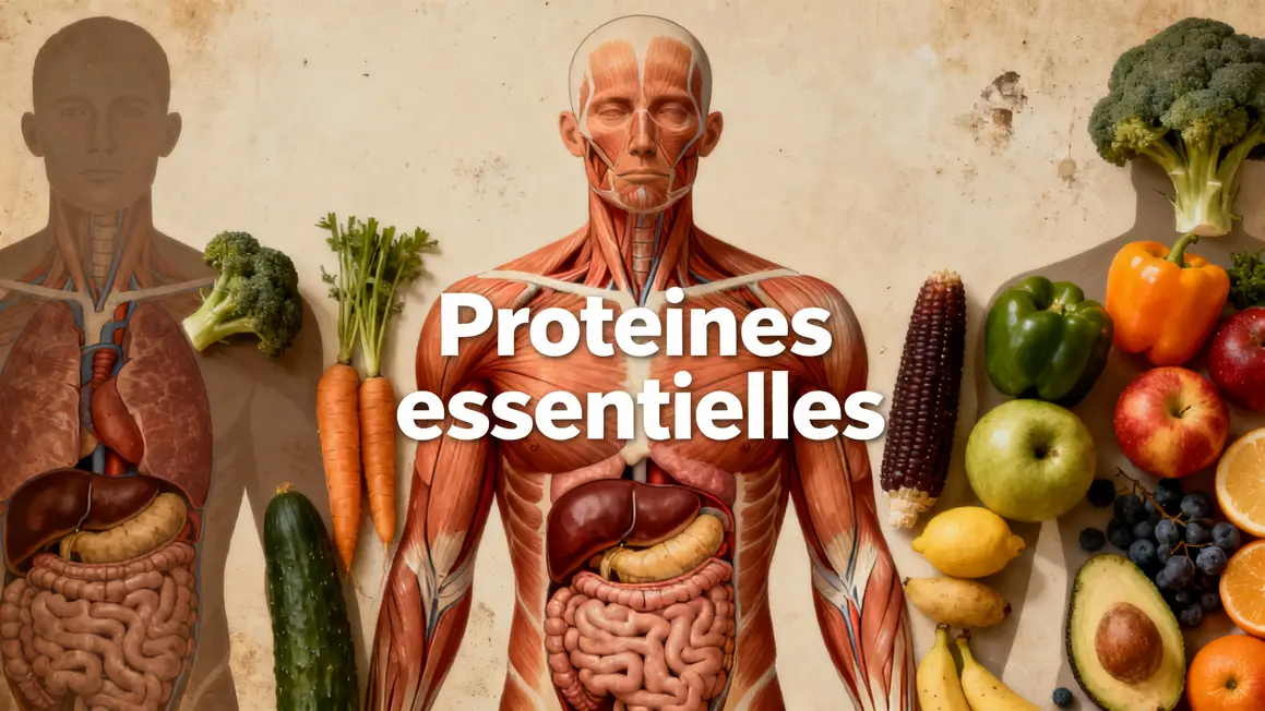 schéma fruits et organes, protéines, alimentation