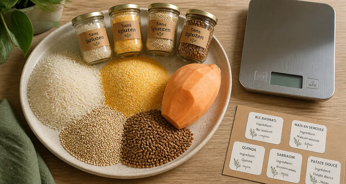 Quel sont les aliment sans gluten : ingrédients naturellement sans gluten
